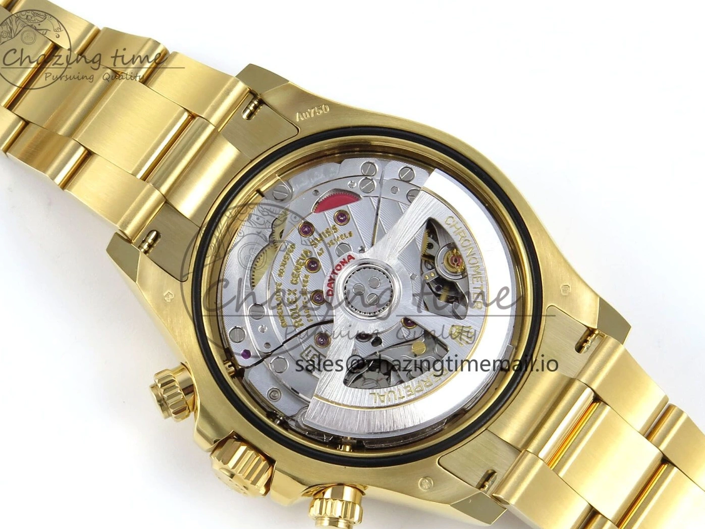 MiroTime 0305 TimelessDesign Daytona 126508 APSF 1:1 Best Edition Black Dial on YG Braclet SH 742